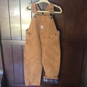Carhartt Flannel Lined Overalls